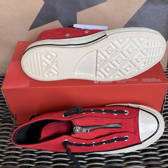 Converse Chuck 70 Zip Hi university red/black/egret WMNS - Picture 4 of 16